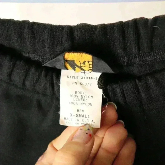 REI hiking sweat pants Men's X Small zippered pockets drawstring black‎ outdoor - Picture 2 of 14